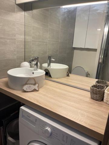 Studio Cabine Vue Mer Et Port Carnon-Plage Zewnętrze zdjęcie
